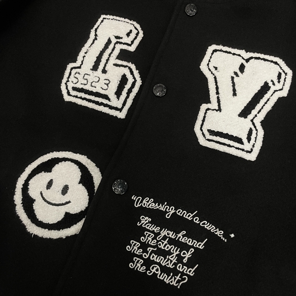 ブランドジャケット側面デザイン